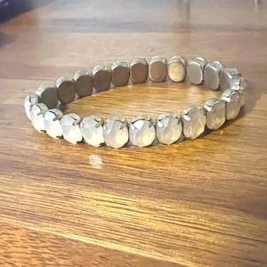 JCrew clear quartz bracelet!